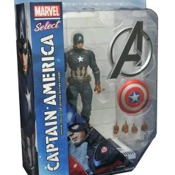 Diamond Select Marvel Select - Civil War Captain America Actionfigur