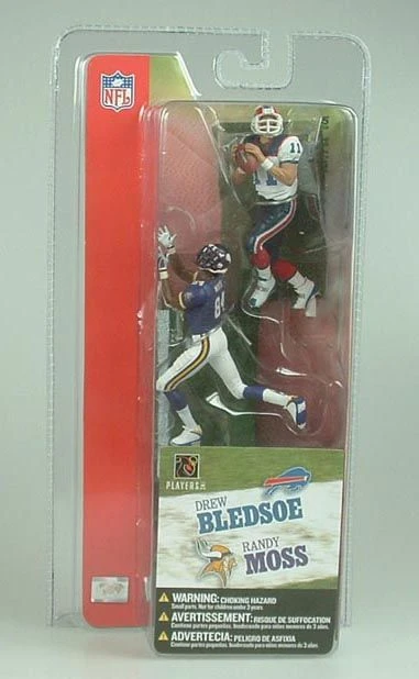 McFarlane Toys NFL 3" Figuren Serie II (R. Moss/D. Bledsoe) 1 McFarlane Toys NFL 3" Figuren Serie II (R. Moss/D. Bledsoe)