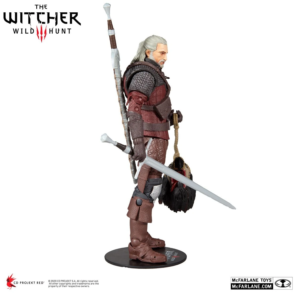 McFarlane Toys The Witcher 3 Wild Hunt - Geralt Von Riva (Wolf Armor) Figur 5 McFarlane Toys The Witcher 3 Wild Hunt - Geralt Von Riva (Wolf Armor) Figur – Bild 5