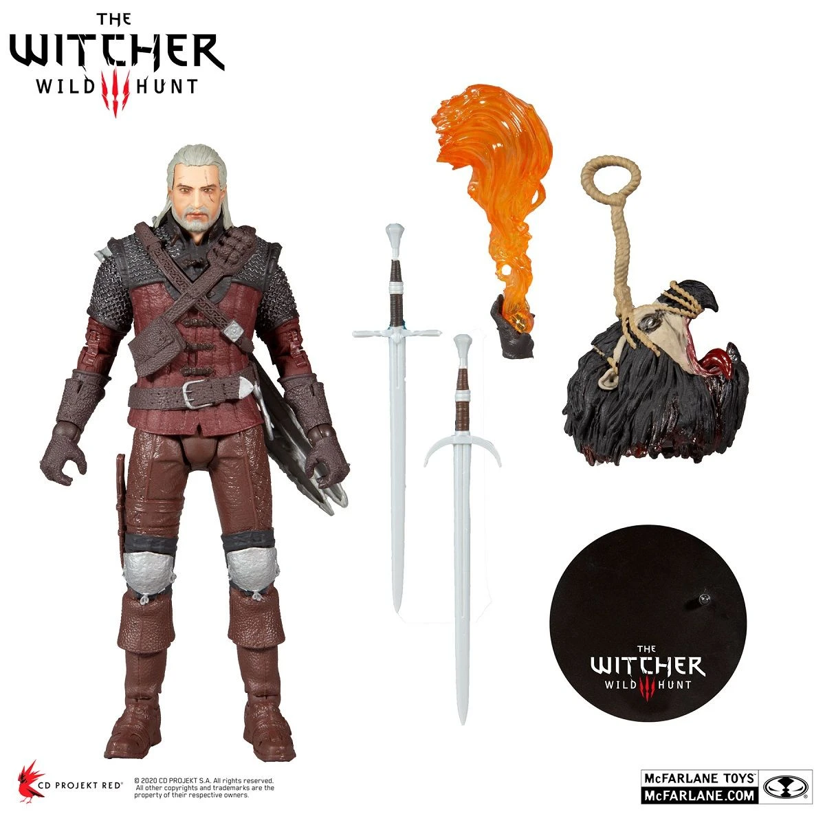 McFarlane Toys The Witcher 3 Wild Hunt - Geralt Von Riva (Wolf Armor) Figur 2 McFarlane Toys The Witcher 3 Wild Hunt - Geralt Von Riva (Wolf Armor) Figur – Bild 2