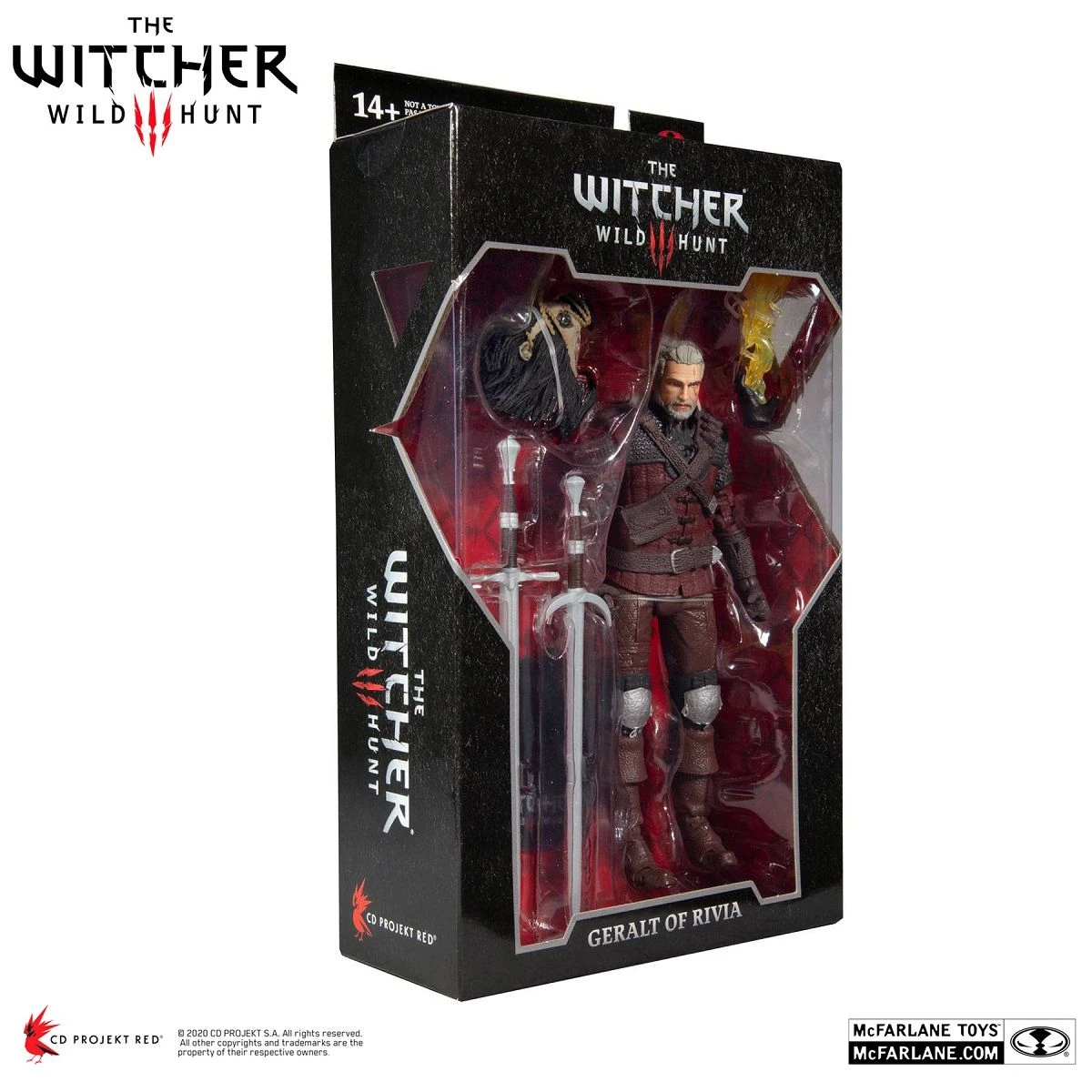 McFarlane Toys The Witcher 3 Wild Hunt - Geralt Von Riva (Wolf Armor) Figur 9 McFarlane Toys The Witcher 3 Wild Hunt - Geralt Von Riva (Wolf Armor) Figur – Bild 9