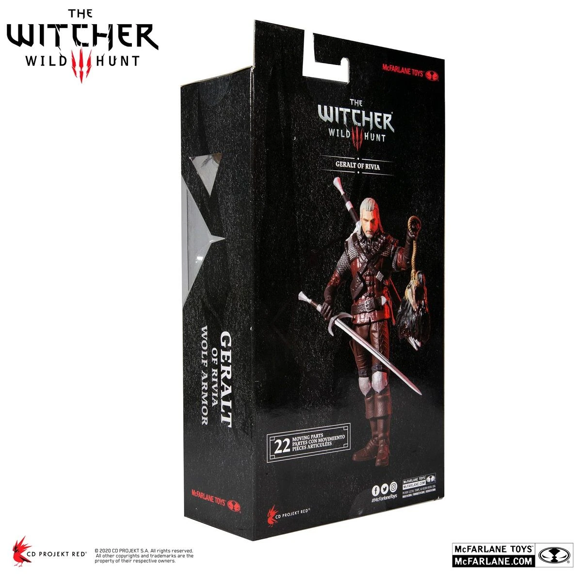 McFarlane Toys The Witcher 3 Wild Hunt - Geralt Von Riva (Wolf Armor) Figur 10 McFarlane Toys The Witcher 3 Wild Hunt - Geralt Von Riva (Wolf Armor) Figur – Bild 10
