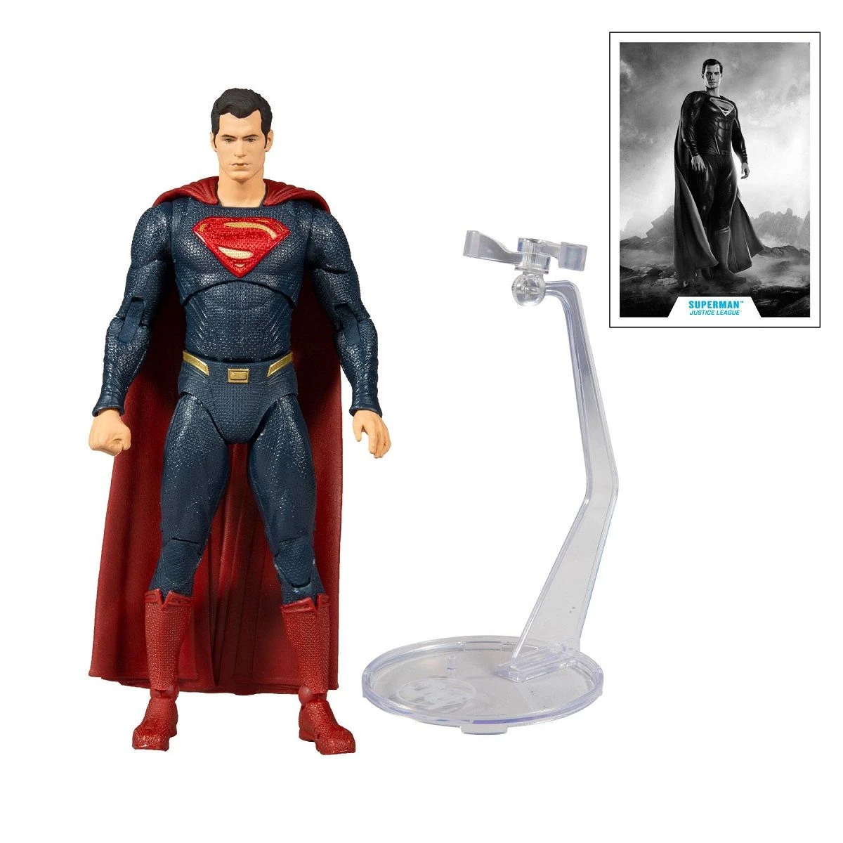 McFarlane Toys DC Justice League Movie - Superman Blue/Red Suit Figur 2 McFarlane Toys DC Justice League Movie - Superman Blue/Red Suit Figur – Bild 2