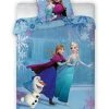 Diverse Die Eiskönigin Unverfroren Bettwäsche Anna, Elsa & Olaf On Ice