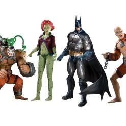 DC Direct Batman - Arkham Asylum Series II 4er Figuren Set
