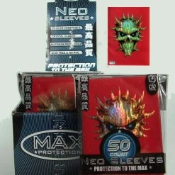 Max Protection Neo Protectors Red Skull - Silver Wave