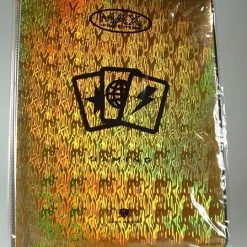 Max Protection 9 Pocket Portfolio Neo Gold Wave