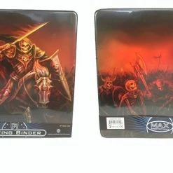 Max Protection 3 Ring Binder Skeleton Army