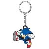 Diverse Sonic The Hedgehog - Running Sonic Rubber Keychain