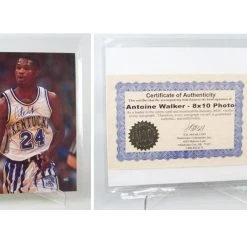 Diverse Antoine Walker Autographed Photograph