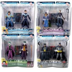 DC Direct DC Universe Origins Figuren Serie I 2-Pack Set