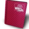 Diverse Monster A6 Mini Sammelalbum Für 64 Karten Prisma Rot
