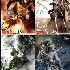 DC Direct Batman The Return Of Bruce Wayne Series I 4er Figuren Set