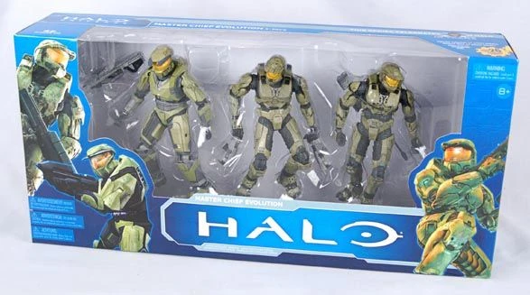 McFarlane Toys HALO 10 Years Anniversary Figuren 3-Pack Version B 1 McFarlane Toys HALO 10 Years Anniversary Figuren 3-Pack Version B