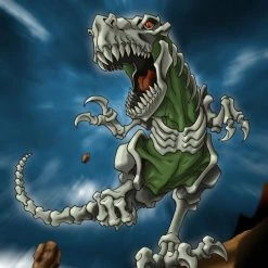 Max Protection Skeleton T-Rex Protectors Japan