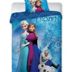Diverse Die Eiskönigin Unverfroren Bettwäsche Anna, Elsa & Olaf 140x200