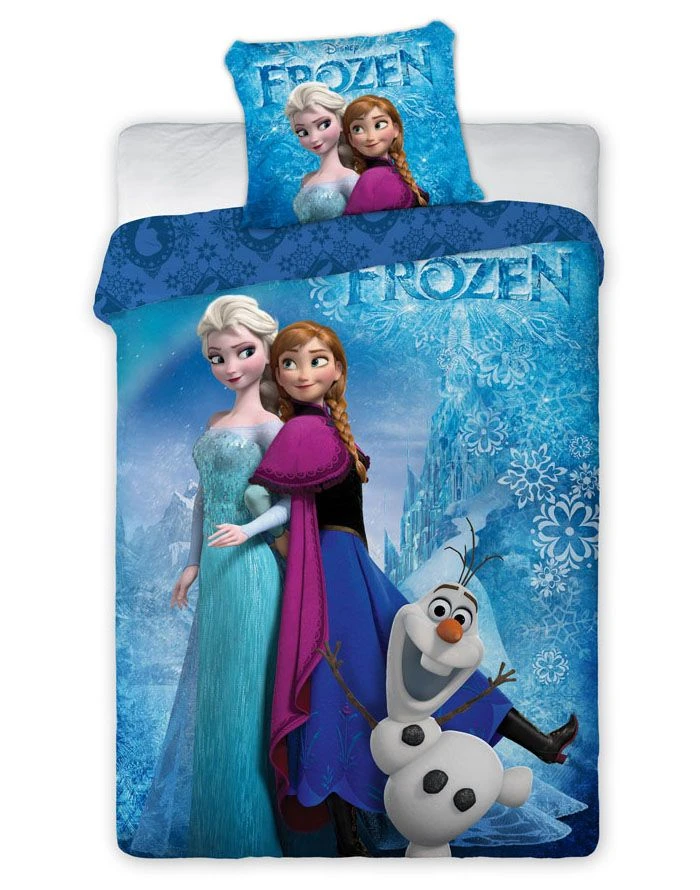 Diverse Die Eiskönigin Unverfroren Bettwäsche Anna, Elsa & Olaf 140x200 1 Diverse Die Eiskönigin Unverfroren Bettwäsche Anna, Elsa & Olaf 140x200