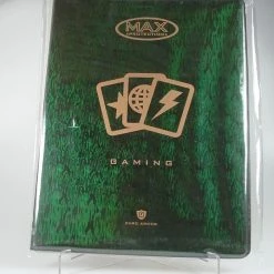 Max Protection 9 Pocket Portfolio Neo Green Wave
