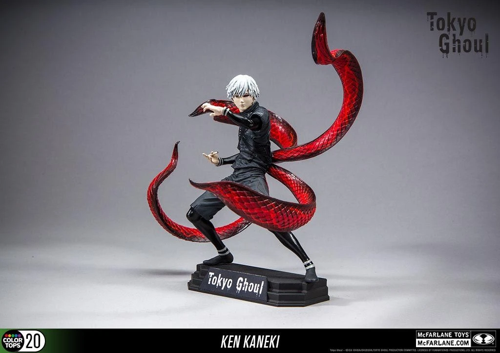 McFarlane Toys Tokyo Ghoul - Ken Kaneki 17cm Color Tops Figur 7 McFarlane Toys Tokyo Ghoul - Ken Kaneki 17cm Color Tops Figur – Bild 7