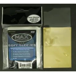 Max Protection Soft Sleeves - Inner Sleeves Small (100 St.) MAX