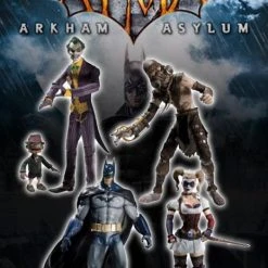 DC Direct Batman - Arkham Asylum Series I 4er Figuren Set