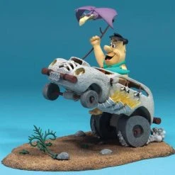 McFarlane Toys The Flintstones - Fred In Cruiser Deluxe Boxed Set