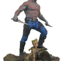 Diamond Select Marvel Gallery - Guardians O. T. Galaxy 2 - Drax & Baby Groot