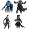 DC Direct Batman - Arkham City Series II 4er Figuren Set A