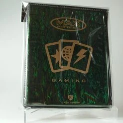 Max Protection 4 Pocket Portfolio Neo Green Wave