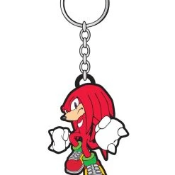Diverse Sonic The Hedgehog - Knuckles Rubber Keychain