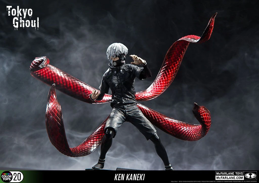 McFarlane Toys Tokyo Ghoul - Ken Kaneki 17cm Color Tops Figur 3 McFarlane Toys Tokyo Ghoul - Ken Kaneki 17cm Color Tops Figur – Bild 3