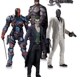 DC Direct Batman Arkham Origins 4-Figuren Pack