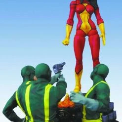 Diamond Select Marvel Select Figur - Spider-Woman (Red)