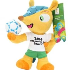 Diverse Fuleco Plüsch Figur 28cm Maskottchen Der FIFA WM 2014 Brasilien