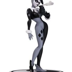 DC Direct Batman Black & White Harley Quinn Statue