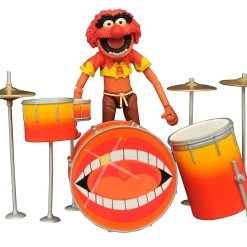 Diamond Select The Muppets - Animal With Drumset Collectors Figur