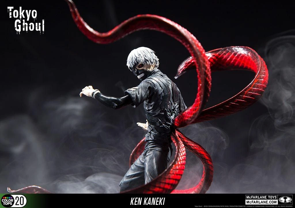 McFarlane Toys Tokyo Ghoul - Ken Kaneki 17cm Color Tops Figur 4 McFarlane Toys Tokyo Ghoul - Ken Kaneki 17cm Color Tops Figur – Bild 4