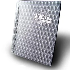 Diverse Monster A6 Mini Sammelalbum Für 64 Karten Prisma Silber