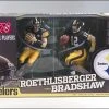 McFarlane Toys NFL 2-Pack Terry Bradshaw Vs. Ben Roethlisberger Figuren