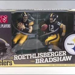 McFarlane Toys NFL 2-Pack Terry Bradshaw Vs. Ben Roethlisberger Figuren