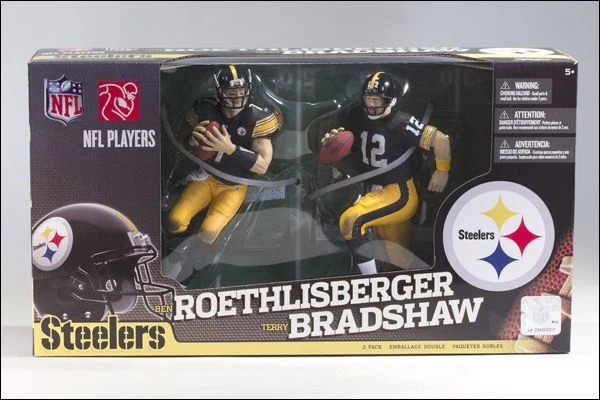 McFarlane Toys NFL 2-Pack Terry Bradshaw Vs. Ben Roethlisberger Figuren 1 McFarlane Toys NFL 2-Pack Terry Bradshaw Vs. Ben Roethlisberger Figuren
