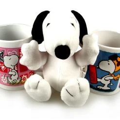 Diverse Snoopy Tassen-Set Und 10cm Snoopy Plüsch