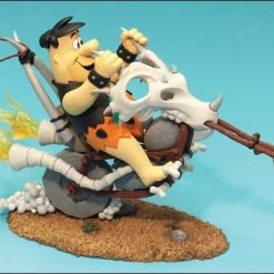McFarlane Toys Hanna Barbera I - Fred Flintstones On Chopper