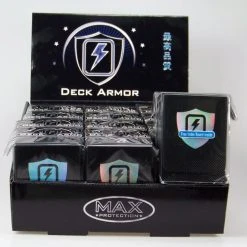 Max Protection Vertical Deck Armor Box Transparent Black