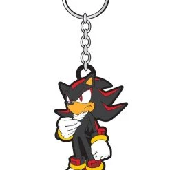 Diverse Sonic The Hedgehog - Shadow Rubber Keychain