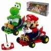 Diverse R/C Nintendo Mario Kart - Mario & Yoshi 2-Pack