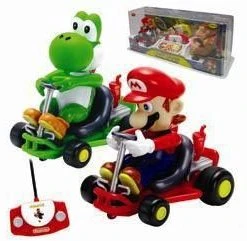 Diverse R/C Nintendo Mario Kart - Mario & Yoshi 2-Pack