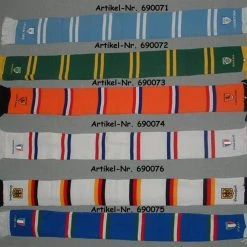 Diverse Fanschal Brasilien (bestickt)