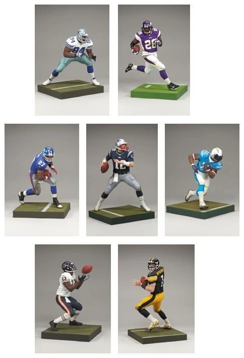 McFarlane Toys NFL Figuren Series 2008 Wave II (8 Figuren) 1 McFarlane Toys NFL Figuren Series 2008 Wave II (8 Figuren)