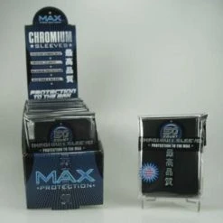 Max Protection Chromium Protectors Black - Japan
